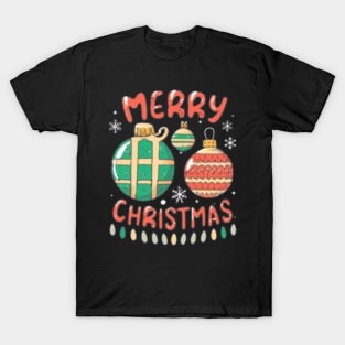 Merry Christmas Ornaments T-Shirt